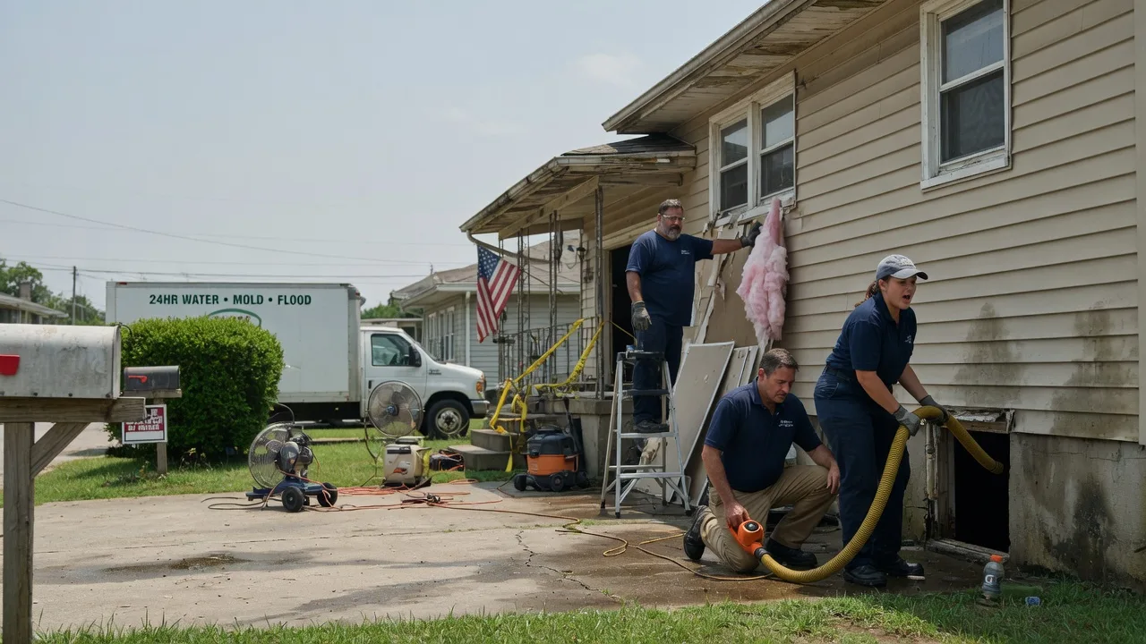 Water Damage Repair in Thayer, IL near me